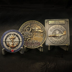 Canadian military challenge coins
