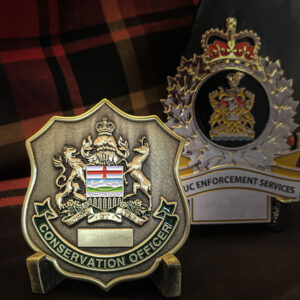Police badges for Canadian Emergency services
