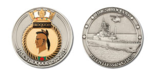 HMCS Iroquois Challenge Coin