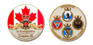 Royal Canadian Submarine Challenge Coin