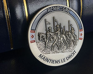 Licensed RCMP Challenge Coins