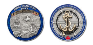 Royal Canadian Navy Challenge Coin