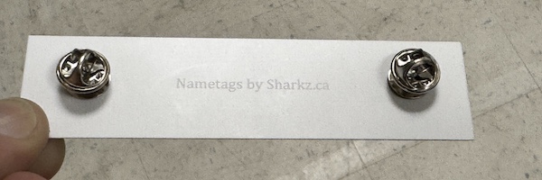 Call to action image - Sharkz' MIlitary and Police Name Tags are manufactured in Canada.