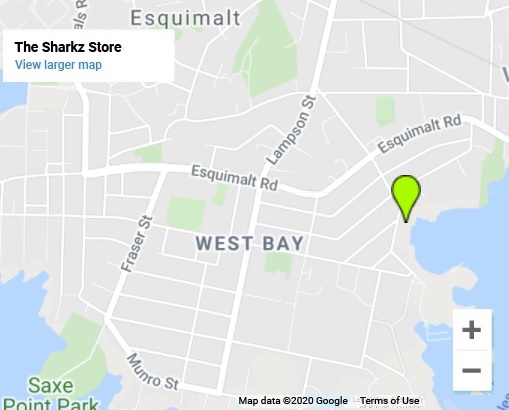 sharkz store location map