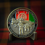 Canadian Troop support challenge Coin