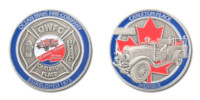 Ocean Wave Fire Company challenge coin